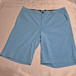 New Men's  Blue Hybrid Performance Size 36 Shorts